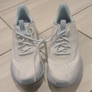 Dansko Peony Mesh Sneakers NWOT 41 (10)s  White Blue Comfort APMA Arch Support